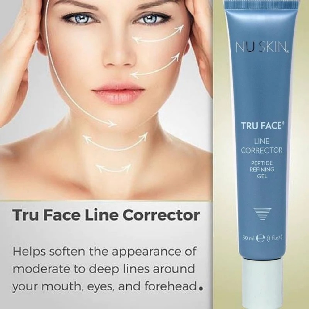 Nu Skin Tru Face Line Corrector Peptide Refining Gel